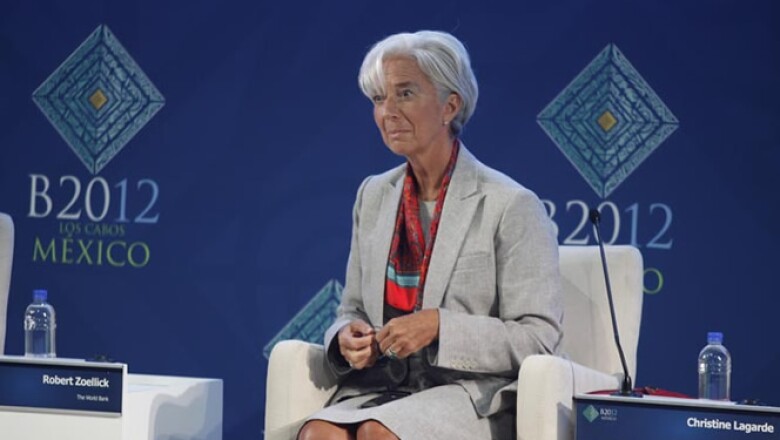 La directora gerente del FMI, Christine Lagarde, se mostró a favor de que las naciones emergentes tengan una mejor representación a través de un cambio de cuotas en el Fondo para que el organismo mejore su capacidad de acción.