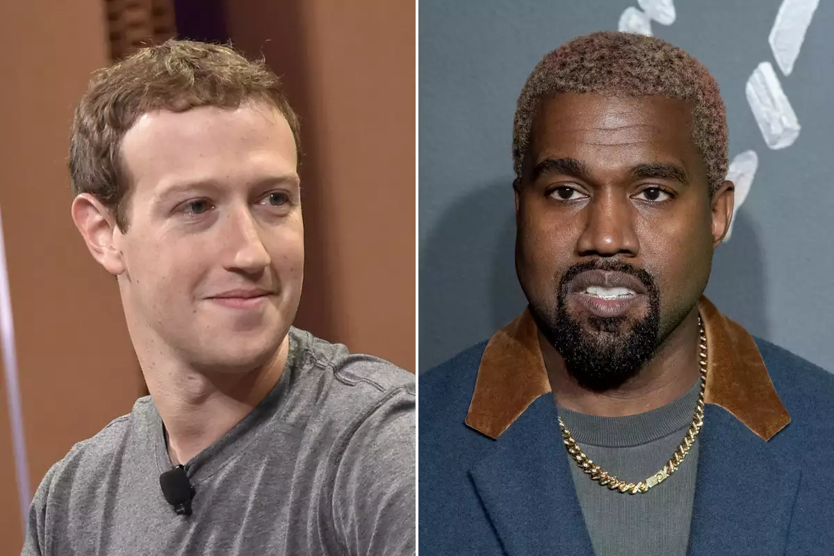 Kanye West reclama a Mark Zuckerberg por restricción de Instagram