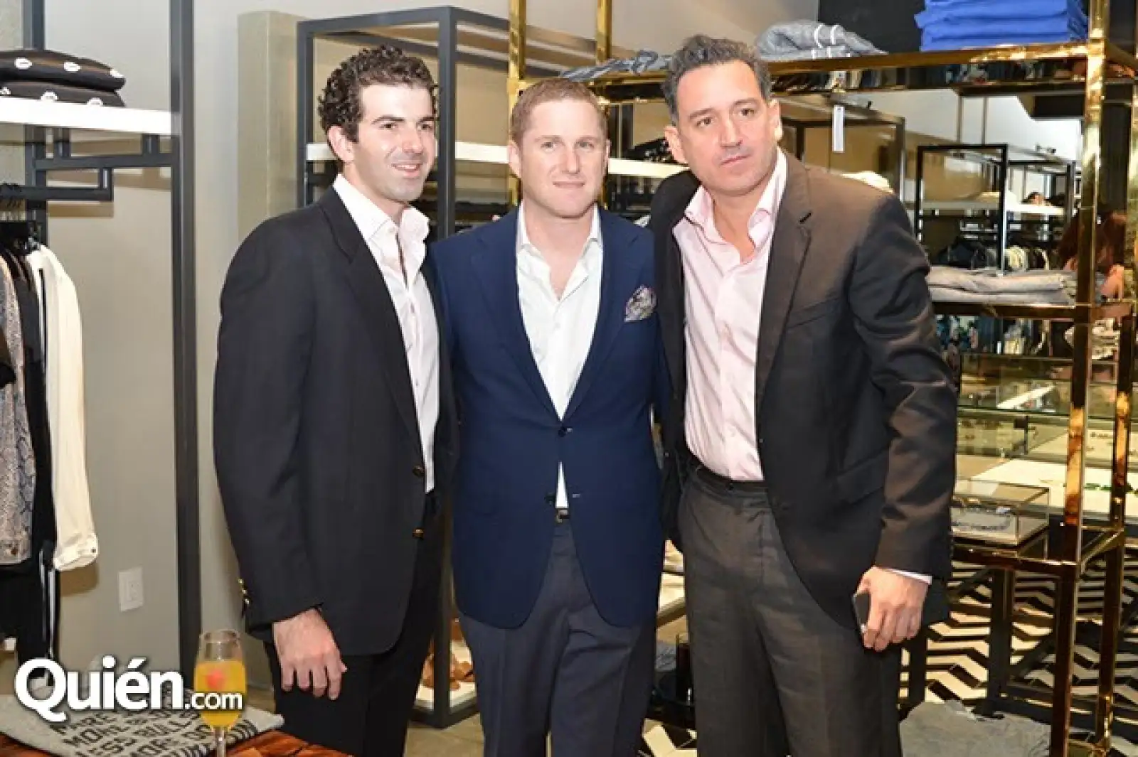 Víctor Marcos,Alejandro Schwarz y Mauricio Grey.