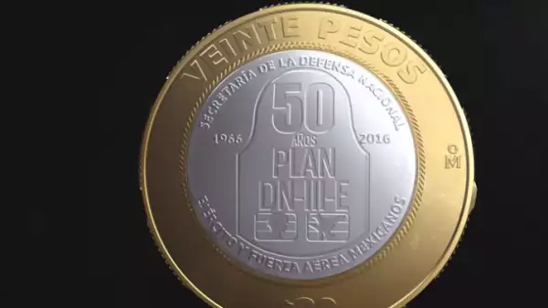 Moneda 20 pesos