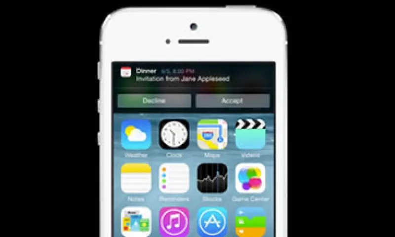 Ahora podrás confirmar tu asistencia a un evento con un solo toque. (Foto: Cortesía de Fortune/Apple)