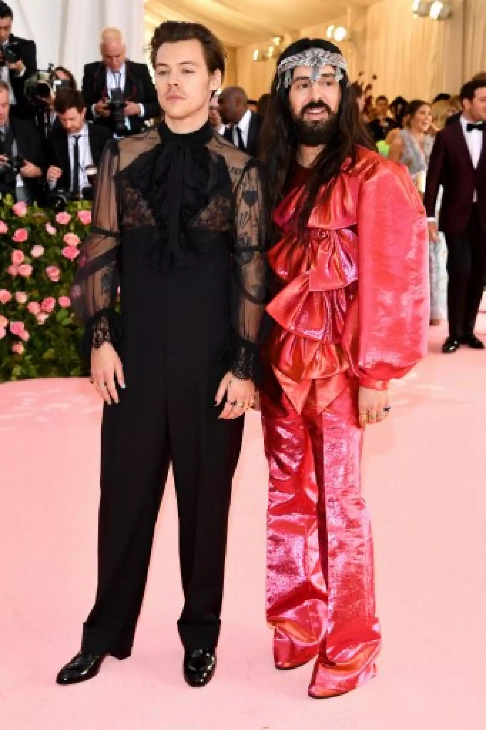  Harry Styles and Alessandro Michele 