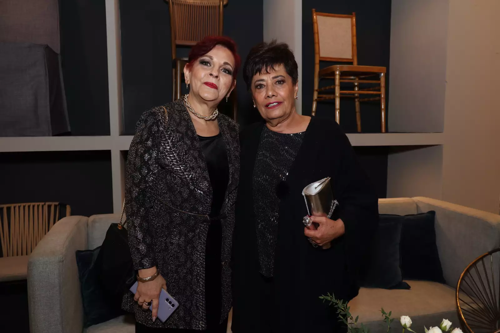 Lucila Castillo y María Elena Bautista 