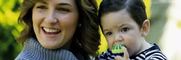 El hijo más pequeño de Paty es Alex, quien tiene un año de edad.