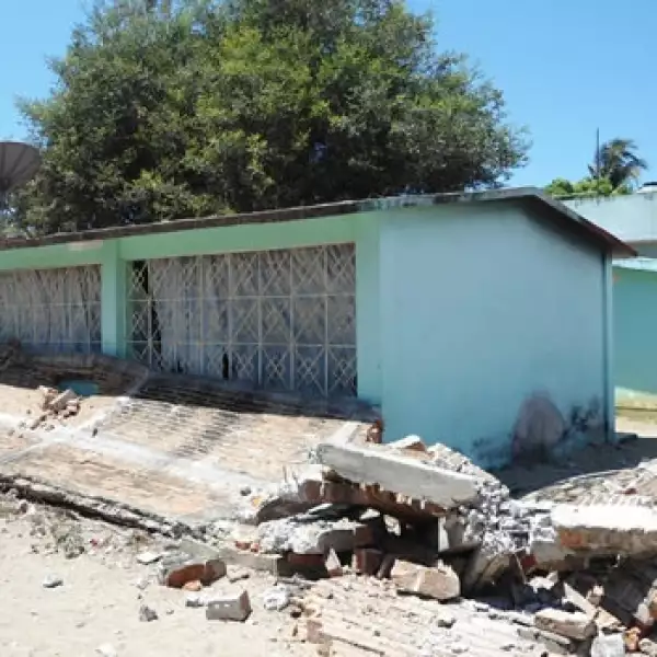 Un sismo derrumba edificios en Guerrero
