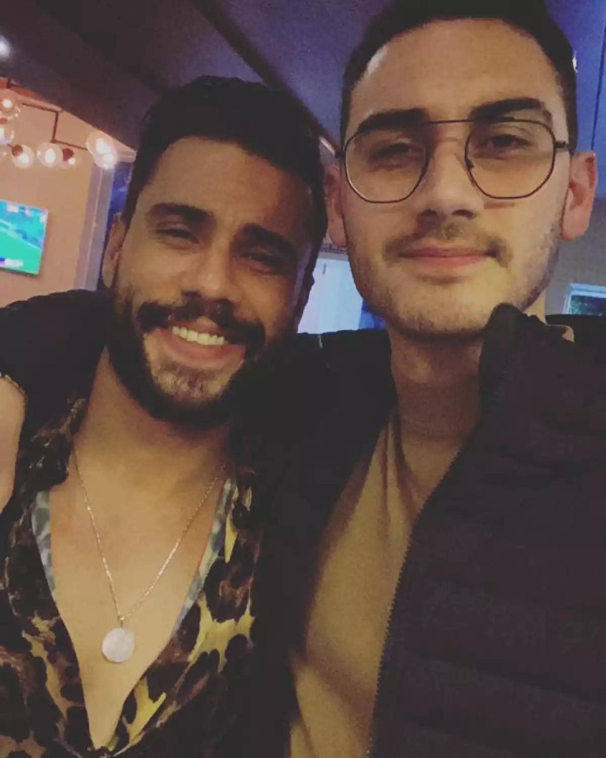 Carlos Speitzer con su hermano Aejandro. 