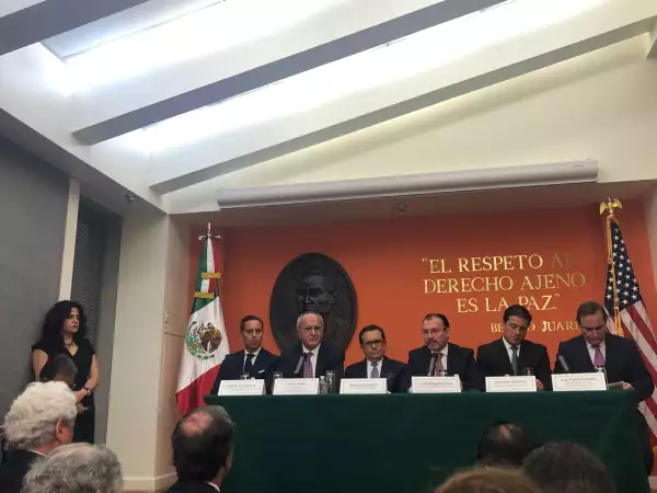 Trump Guajardo Videgaray TLCAN