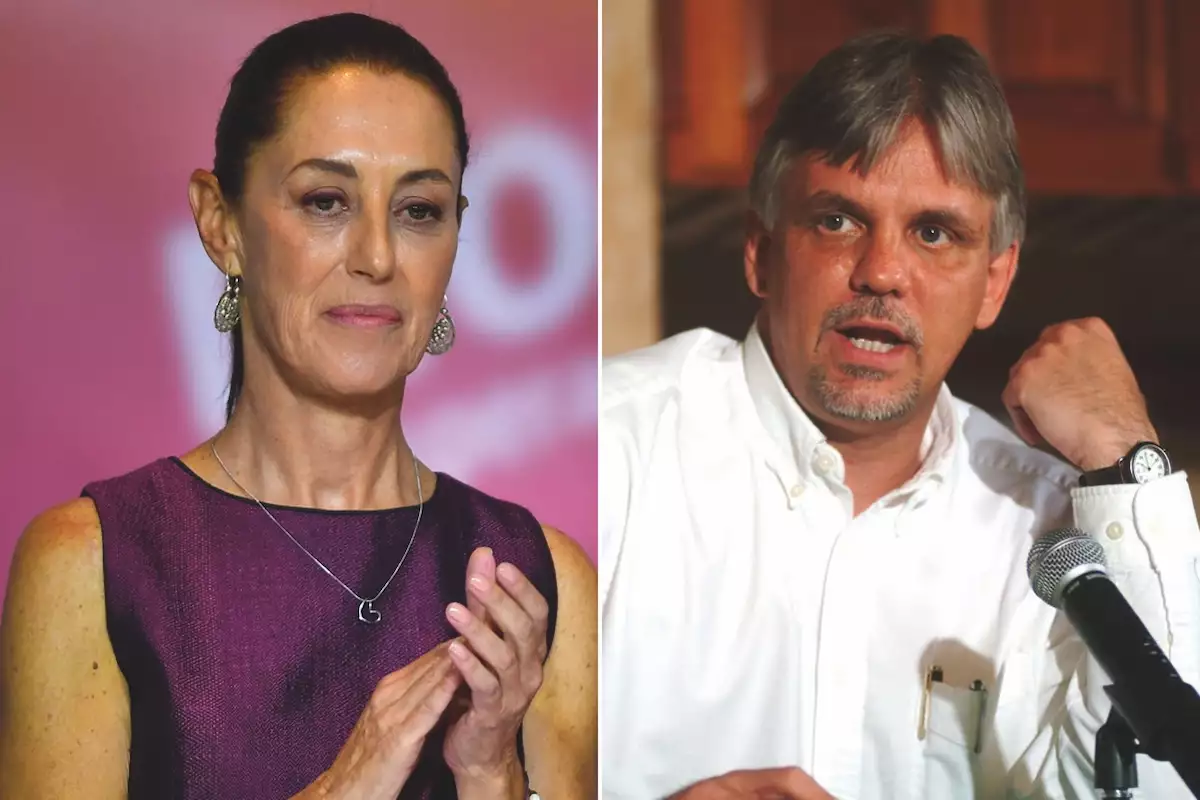 Claudia Sheinbaum y Carlos Ímaz