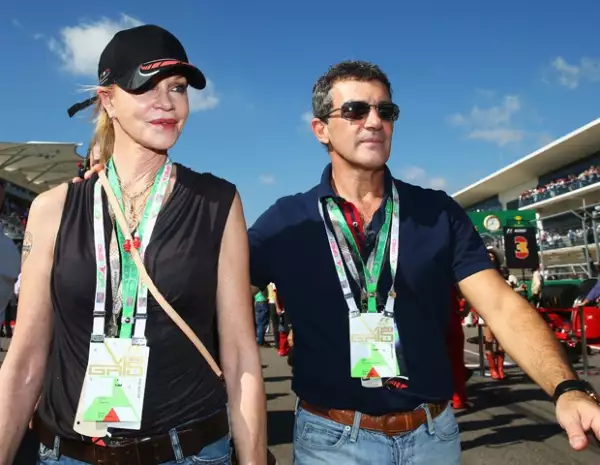 Antonio Banderas y Melanie Griffith