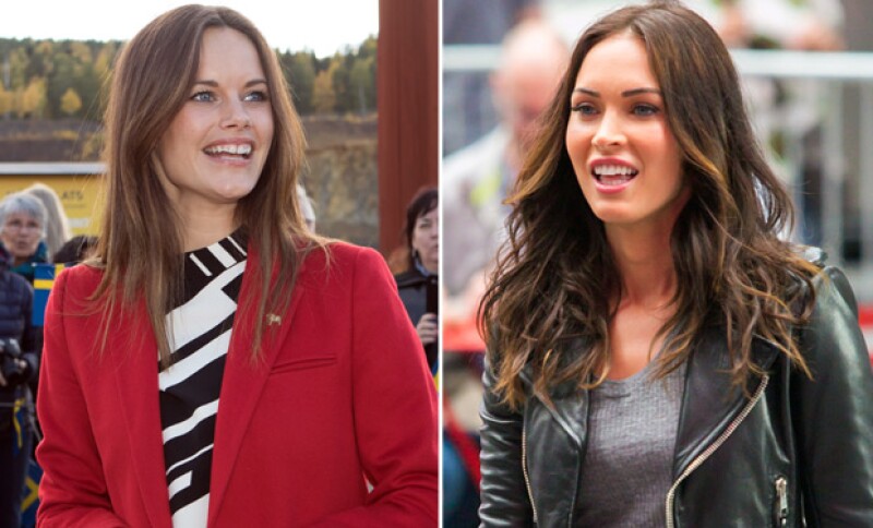 La esposa de Carl-Philip, Sofia, también tiene cierto parecido con la hottie, Megan Fox.