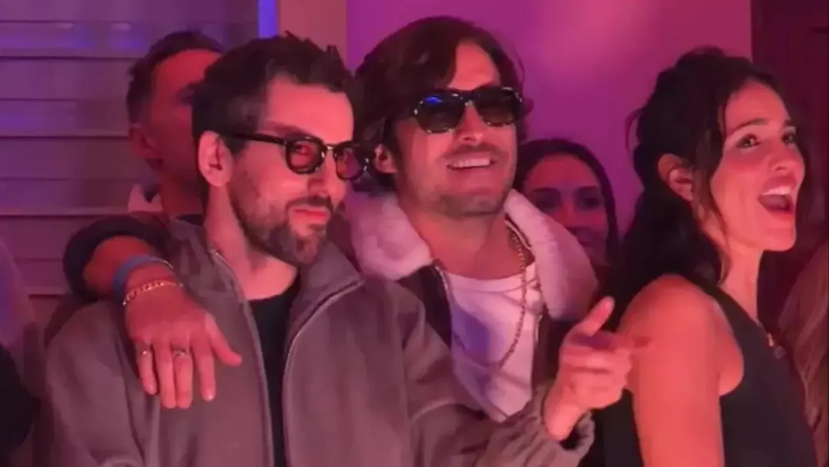 Luis Gerardo Méndez, Diego Boneta y Eiza González 
