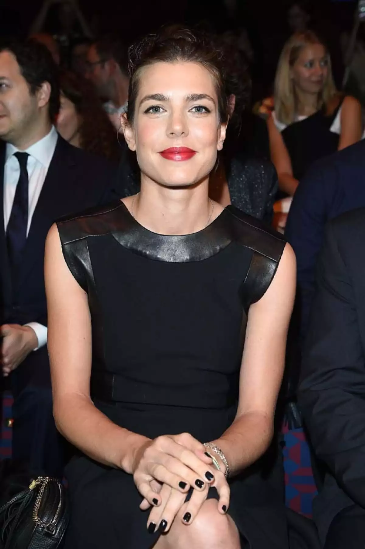 Así se veía Carlota en la Semana de la Moda de Milán.