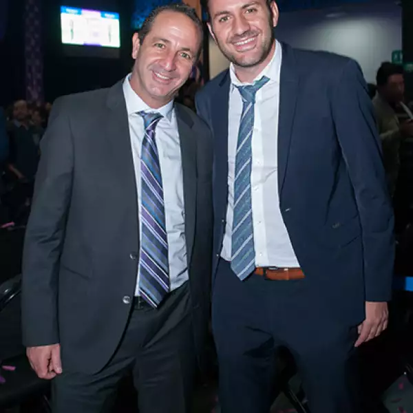 Simón Levy y Elie Sitt