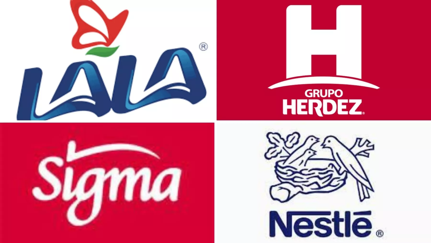 logotipos y nombres de marcas de alimentos