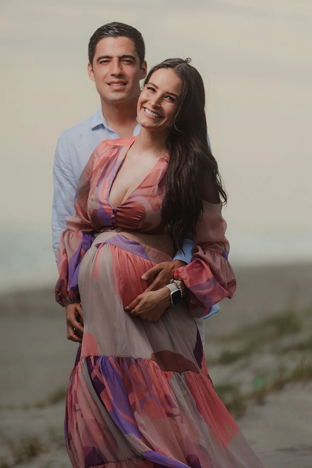 Gina Holguín y Andrés Vaca están listos para ser papás de Ian, su primer hijo