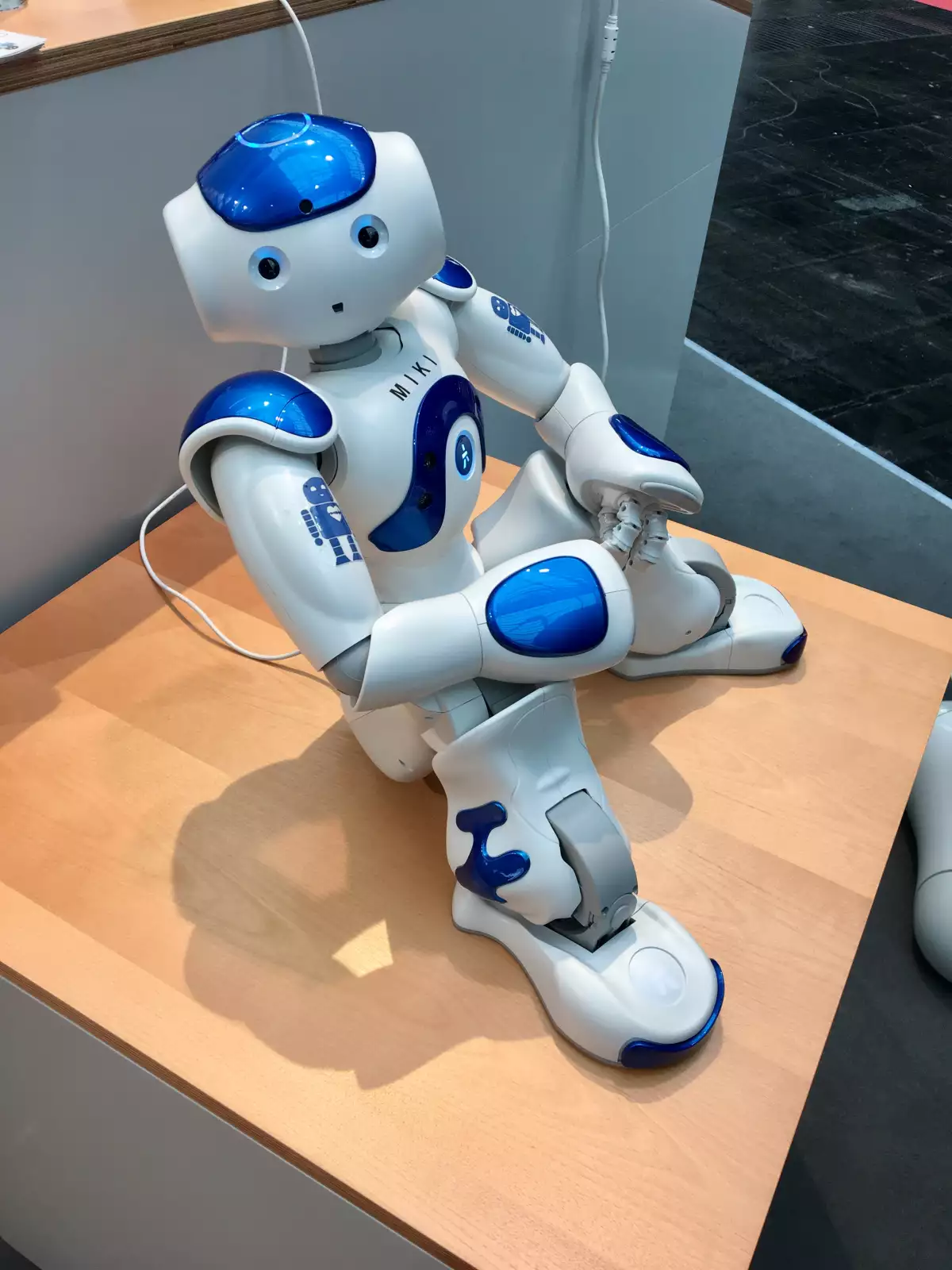 Niños y robots