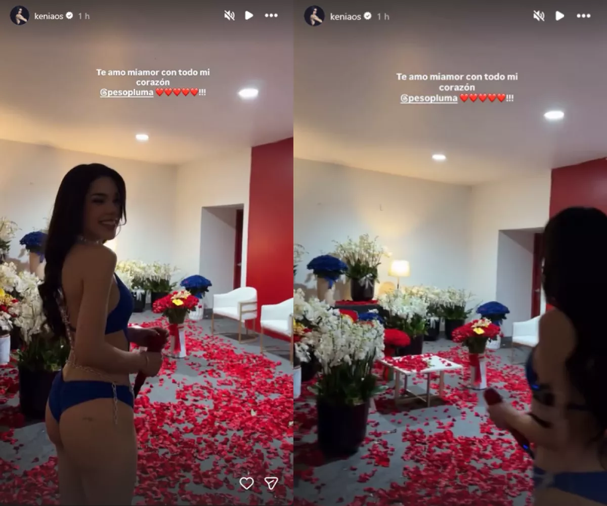 Historias de Kenia Os - Instagram