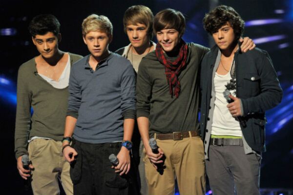 Los One Direction de X Factor aún no pulían su look que conocemos hoy en día.