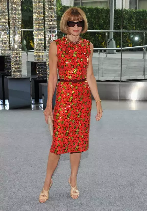 Anna Wintour lleva usando el mismo diseño de zapatos desde 1994.