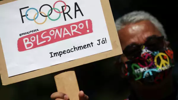 Manifestantes en Brasil retoman protesta contra el presidente Jair Bolsonaro
