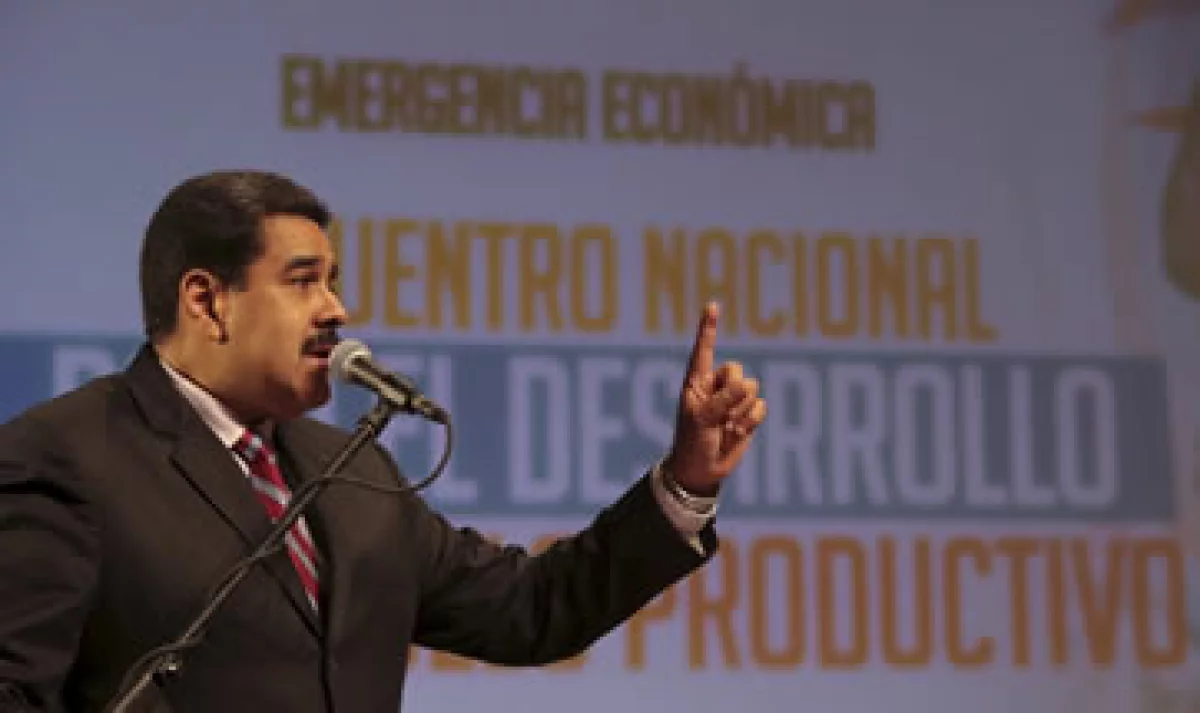 Maduro decretó un estado de emergencia económica para Venezuela la semana pasada. (Foto: Reuters)