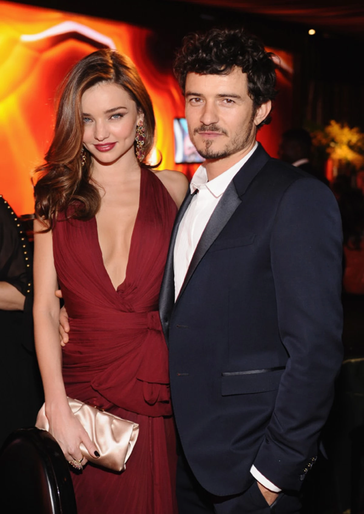 Miranda Kerr y Orlando Bloom.