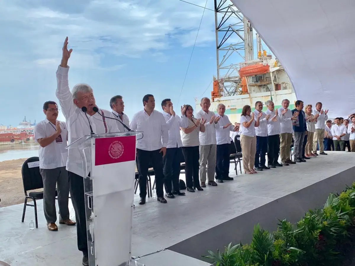 Dos bocas AMLO Pemex producción petrolera