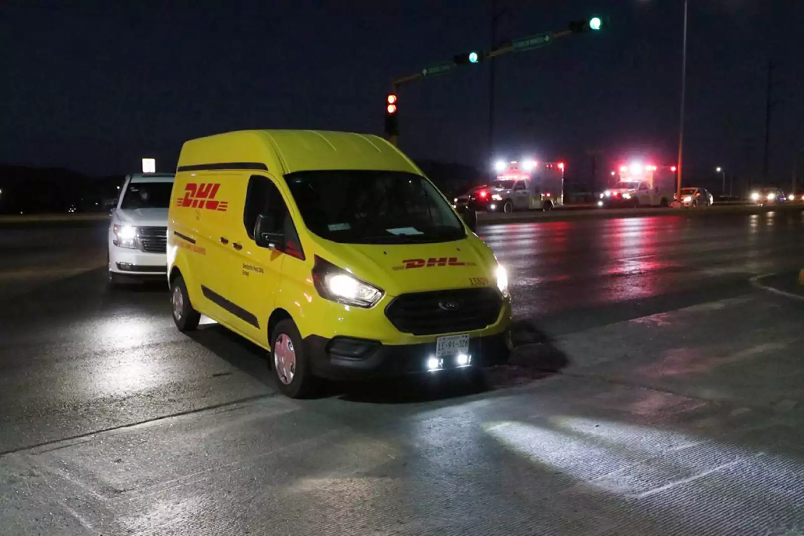 Arribo del primer lote de vacunas contra Covid-19 al 69 Batallón de Infantería en Saltillo, Coahuila.