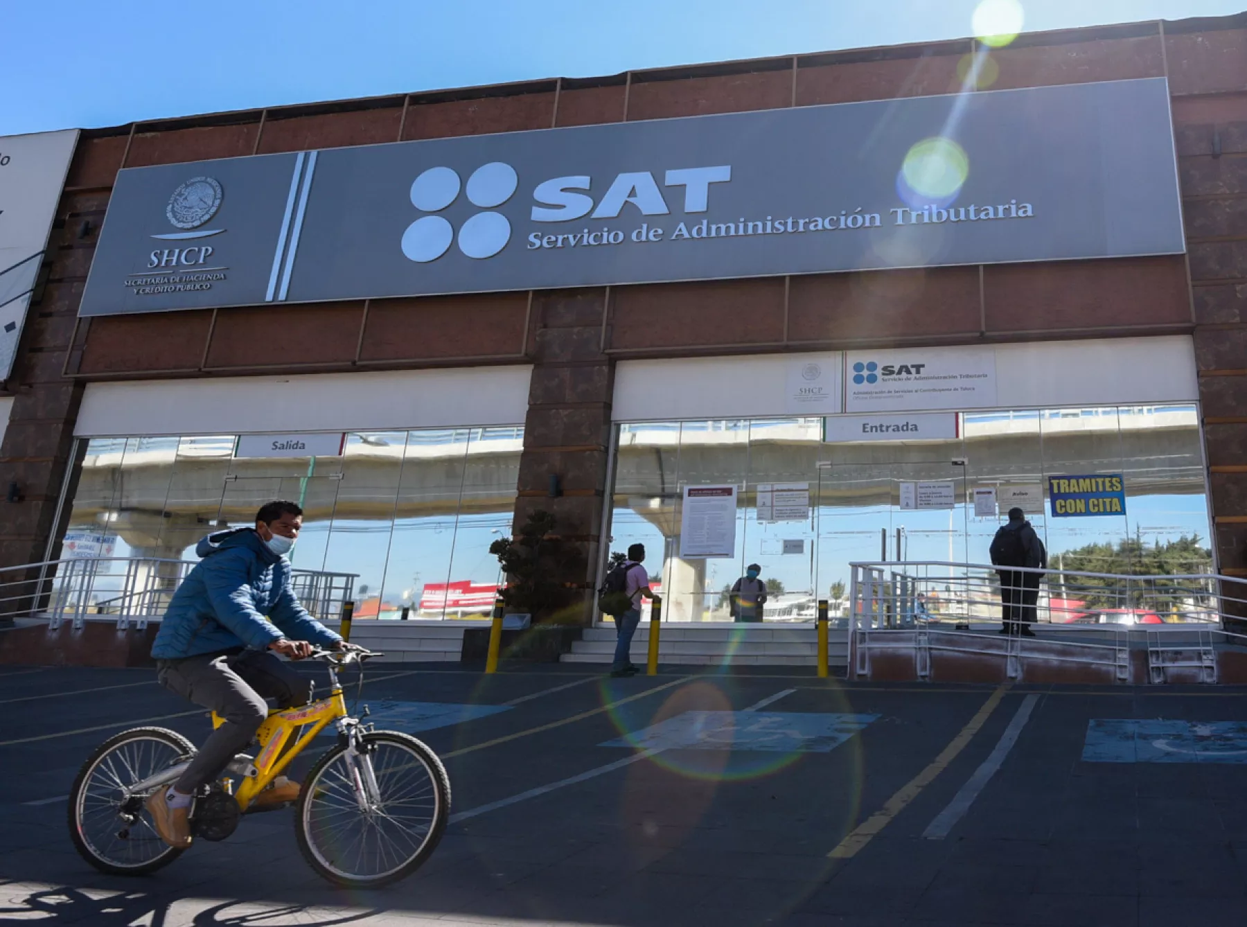 Atenciones presenciales en el SAT durante 2022