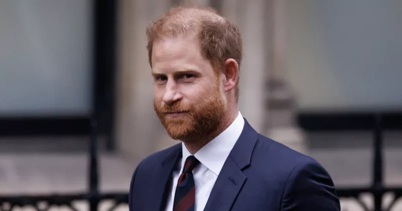 El príncipe Harry en el Tribunal Superior de Londres
