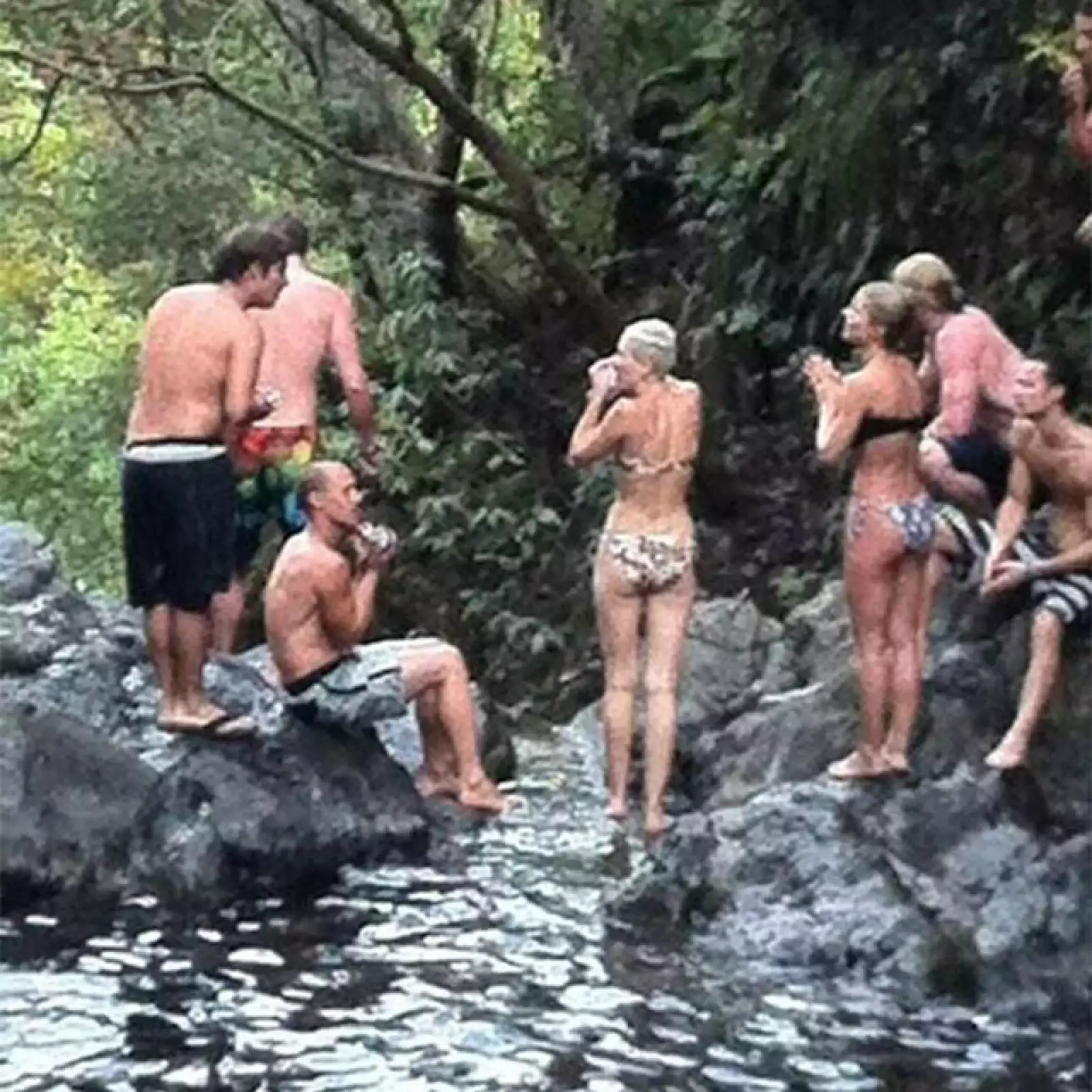 De acuerdo con E! también viajó con ellos el hermano de Liam, Luke con su esposa y sus tres hijos.