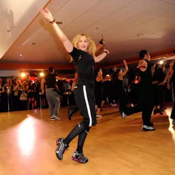 Madonna dijo que la si tienes una meta se debe de trabajar mucho para lograrla.