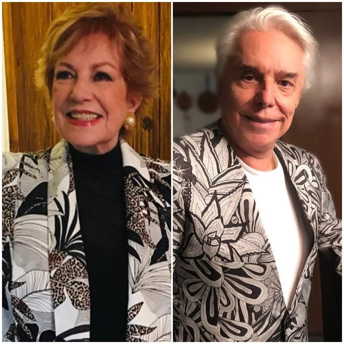 Maxine Woodside y Enrique Guzmán