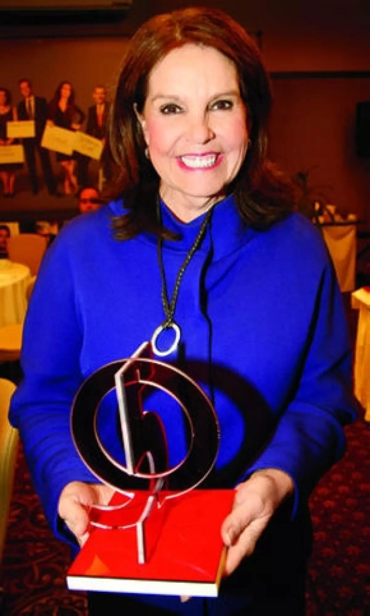 GALARDONADA. Marinela fue uno de los 50 personajes Quién que movieron a México.