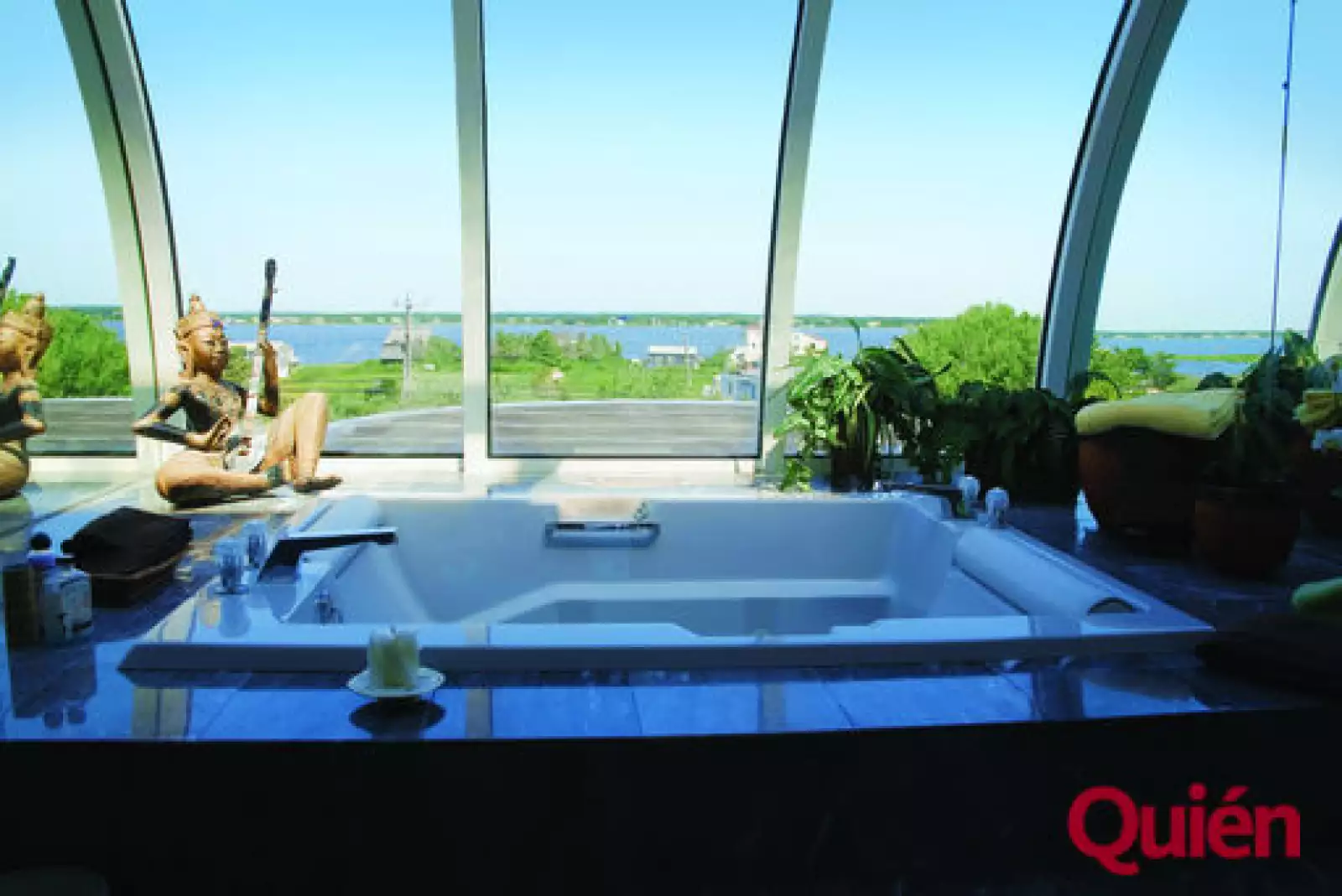 Jacuzzi de la casa de Steve Madden