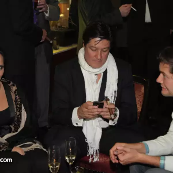 Verónica Miranda, Carlos Monzón y Jorge de Ovando