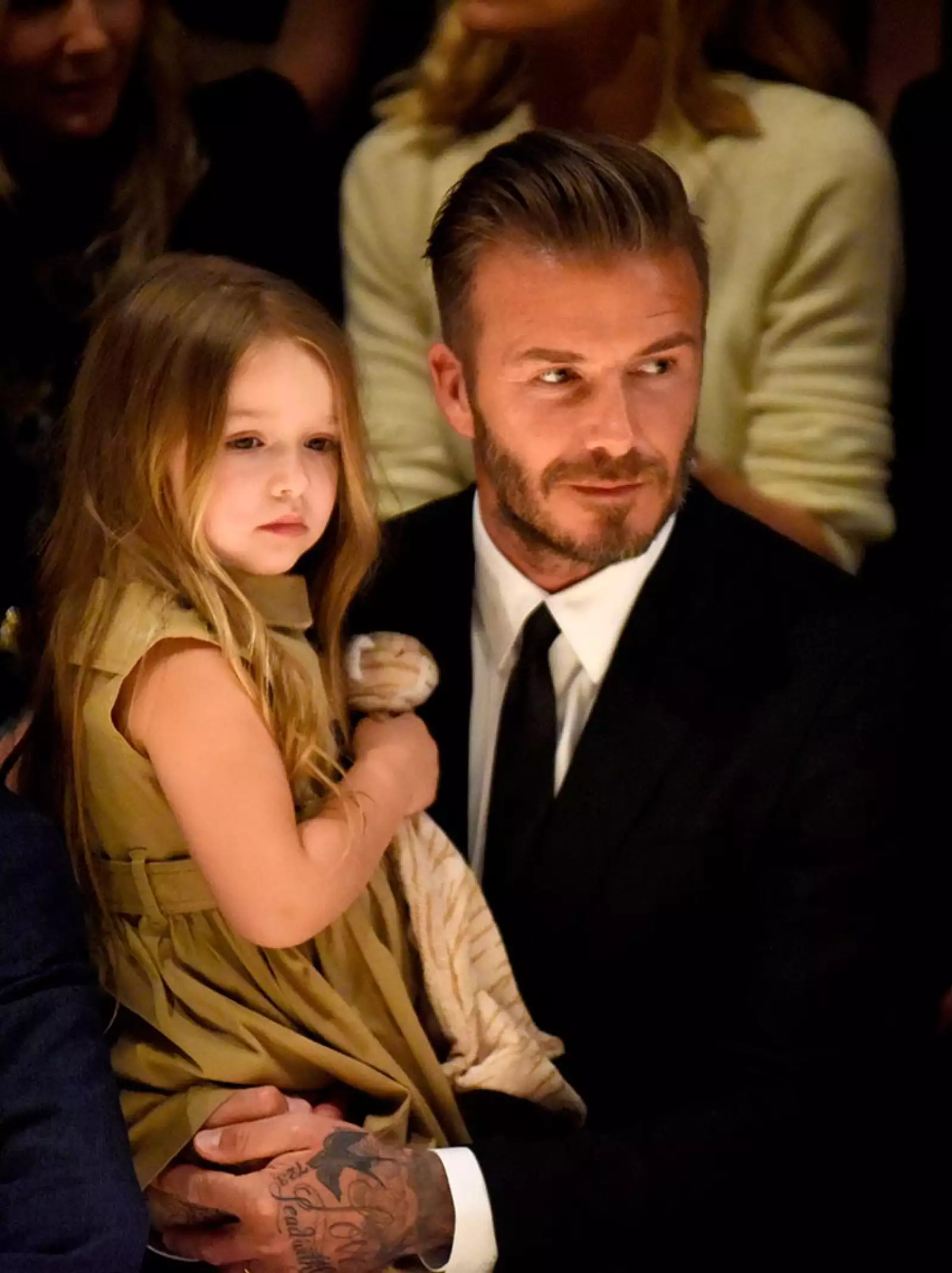 David y Harper Beckham