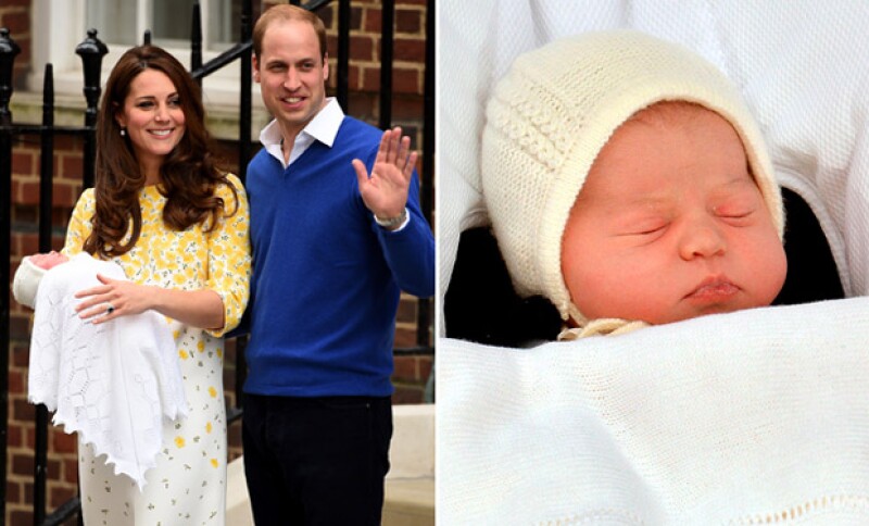 Ayer Kate y el príncipe William le dieron la bienvenida a su segundo hijo, quien resultó ser una niña de 3 kilos 713 gramos.