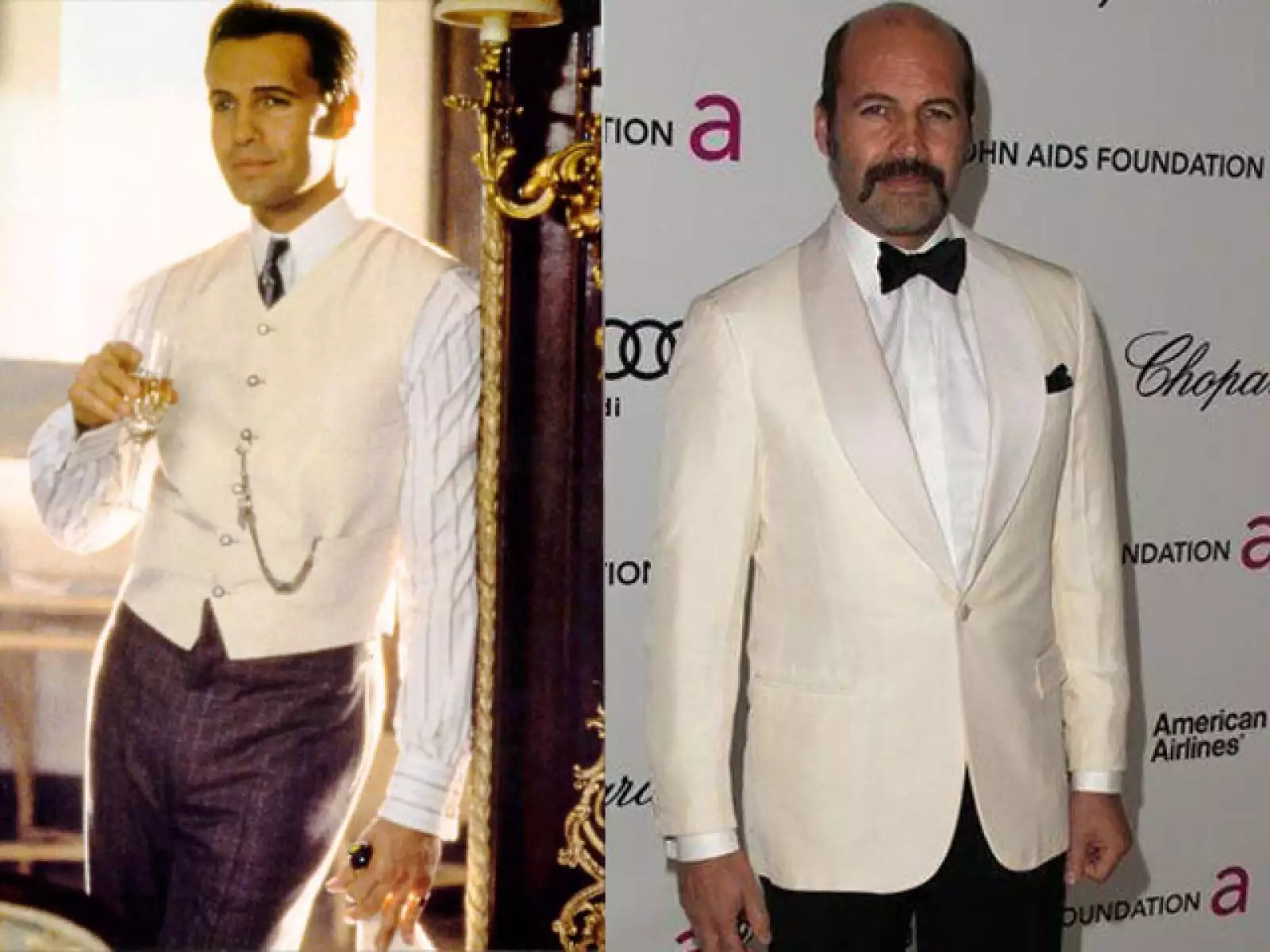 Por si no lo recuerdan Caledon Hockley era el novio de Rose, quien prefirió una joya que a su amada, el galán fue el actor Billy Zane.