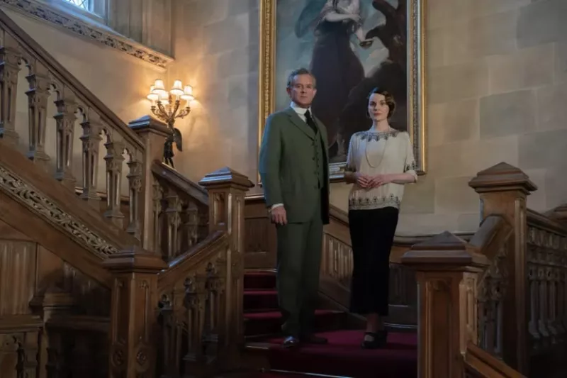 Hugh Bonneville y Michelle Dockery