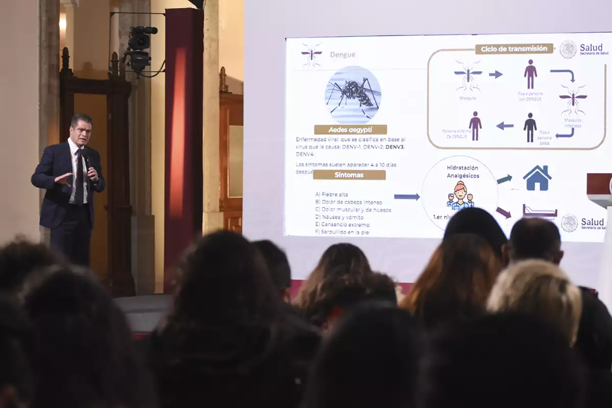 Secretaría de Salud presenta Plan Nacional de Control del Dengue