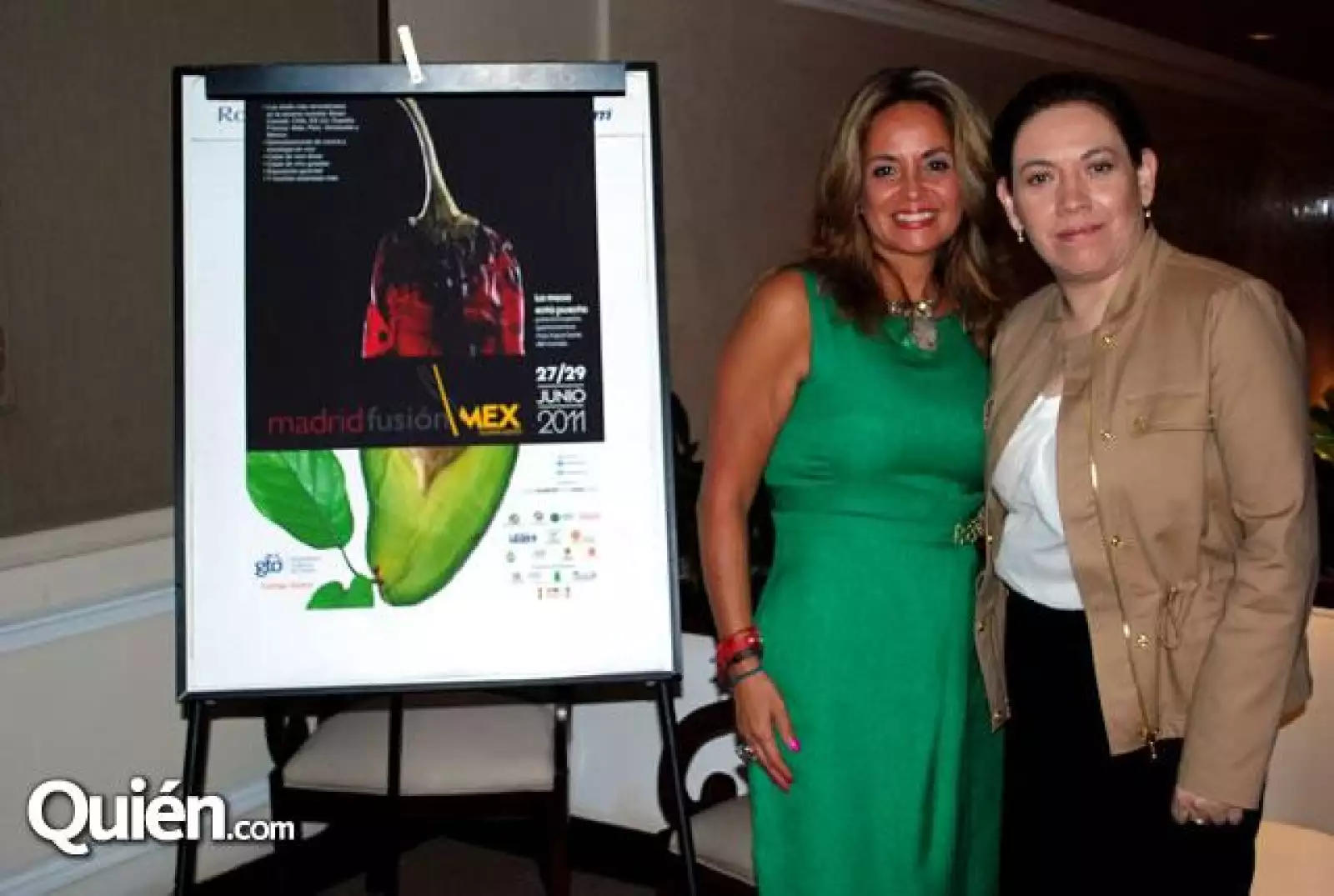 Blanca Villarelo y Edna Alanís