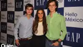 Rodrigo Sahagún, Estefi Mijares y Andoni Campoy