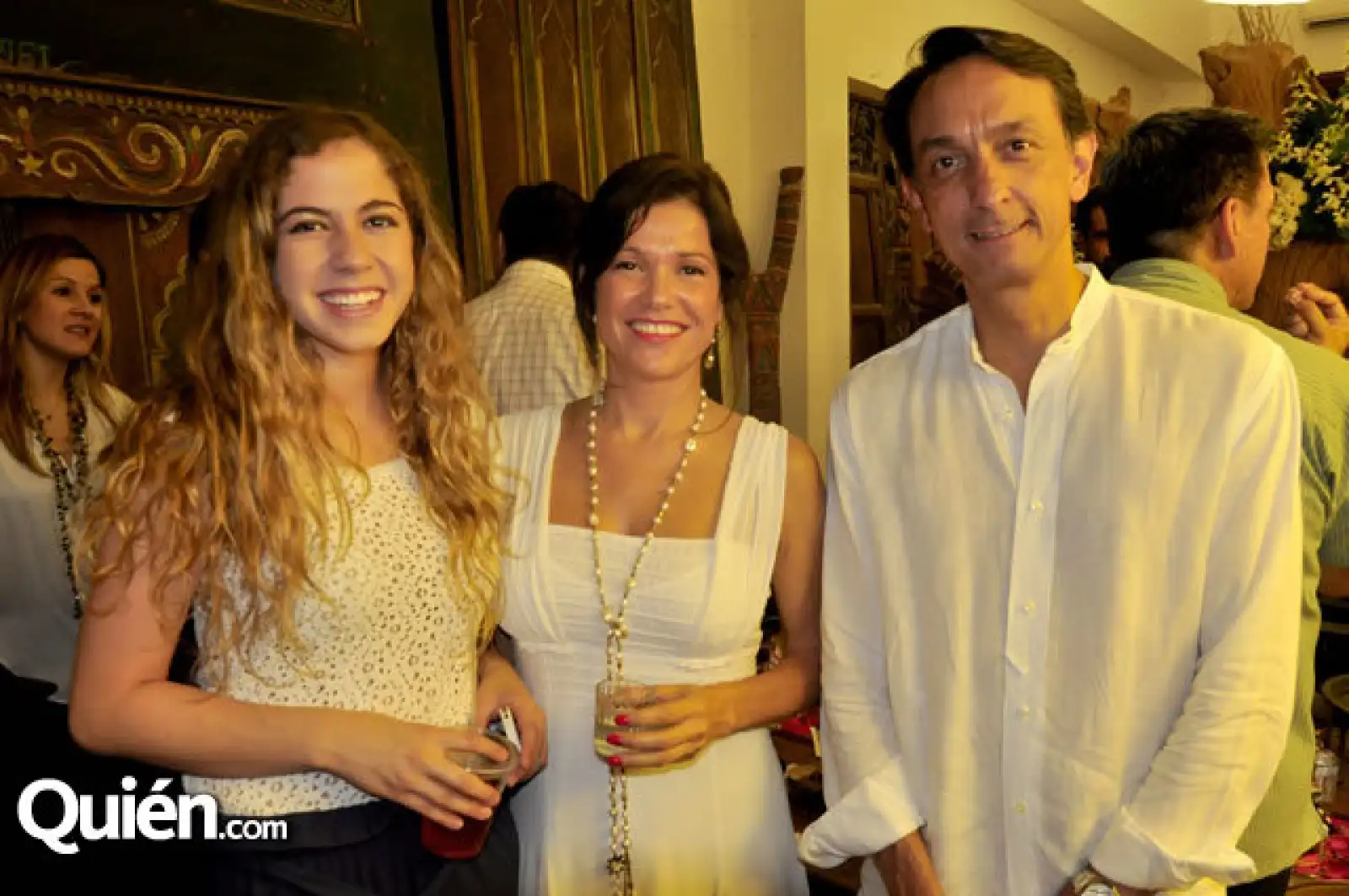 Pao Zerguine, Yolanda Villarreal y Juan Castro