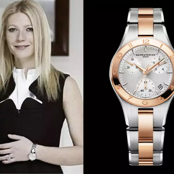 La casa Baume & Mercier propone su pieza `Linea´, favorita de Gwyneth Paltrow.