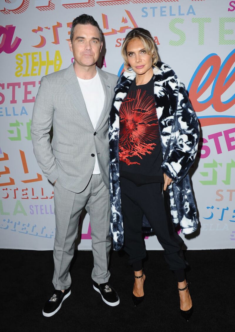 Robbie Williams y Ayda Field