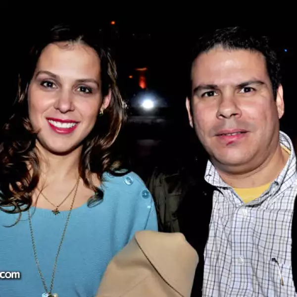 Alejandra Elizondo y Miguel Garza