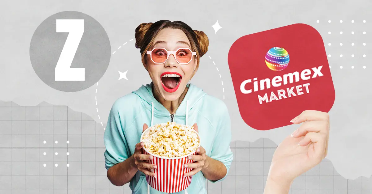 Cinemex va por la Generación Z con su concepto Market