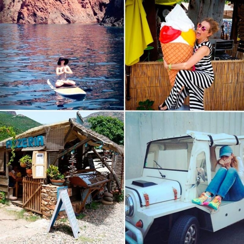 Thalía ha compartido fotografías de los mejores momentos de su viaje.