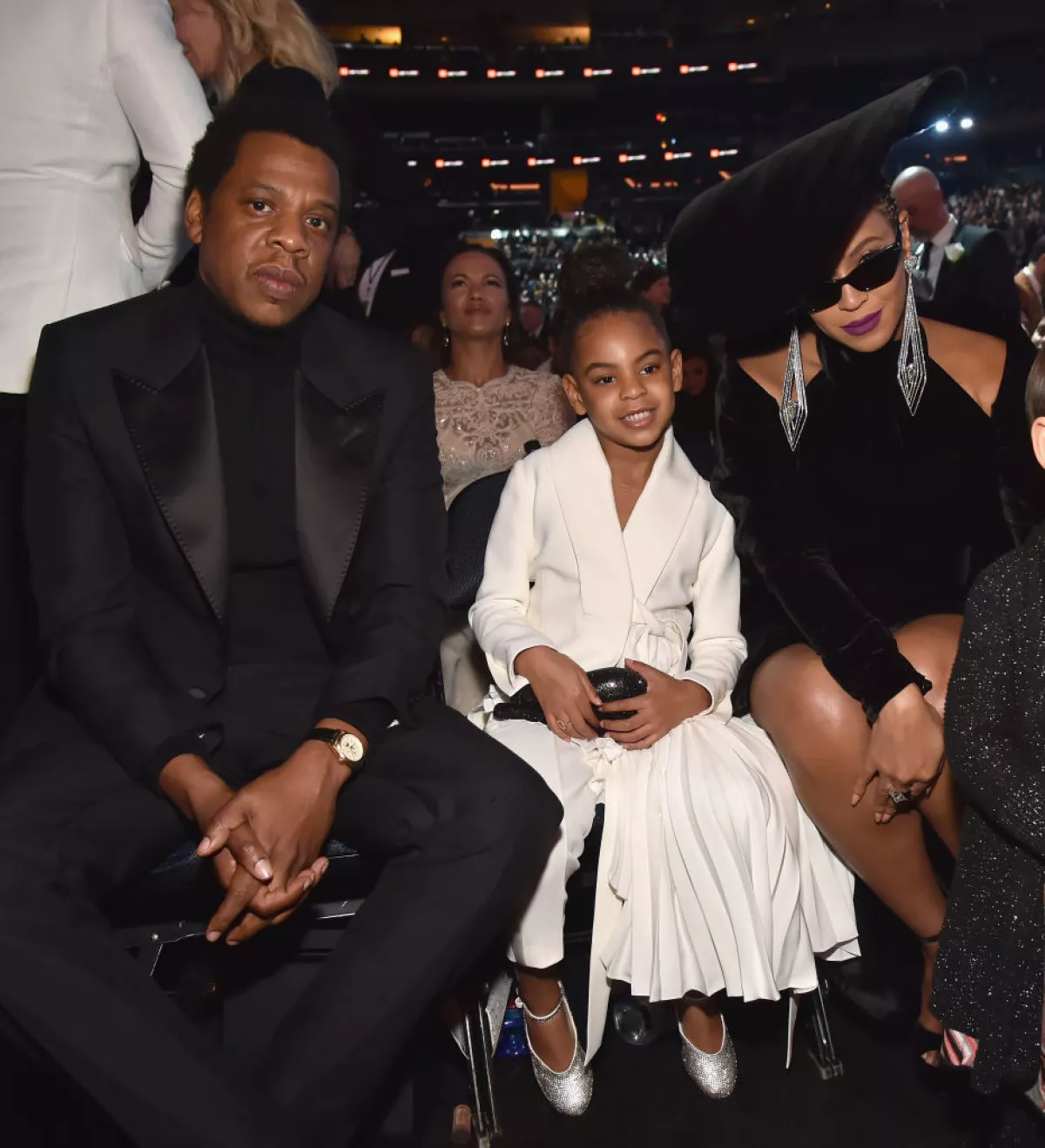 Jay-Z, Ivy Carter y Beyoncé